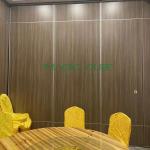 Fireproof Aluminium Movable Partition Wall Leather Surface With Safe Material