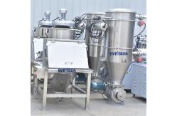 China Dust-Free Bag Emptying System Bag Discharge Station For Feed Alloy Particles supplier