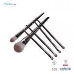 100% Synthetic 10pcs Eye Brush Set Plastic Tapered Gradient Handle