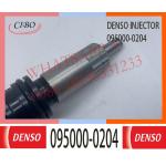 DENSO Common rail injector 095000-0204 for MITSUBISHI 6M60T ME132934 ME302566