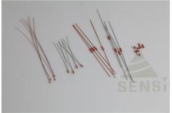 China Firm Structure Negative Temperature Coefficient Thermistor , Radial Glass NTC Thermistor supplier