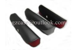 China imitation leather reading glasses cases with small MOQ supplier