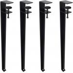 4PCS 28 Inch Steel Table Legs DIY Modern Furniture Legs Metal for sale