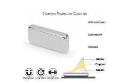 China Create Unique Cat-Eye Nails with Customized Neodymium Magnet Bar Nail Magnet Kit supplier