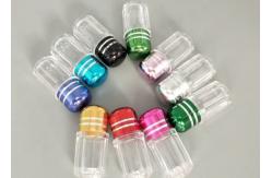 China Hexagonal Single Pill Container 13mm 2ml Clear Empty Capsules supplier