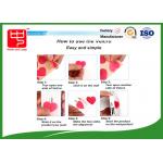 Red Dots Customized Self - Adhesive Patches Lovely Heart Shape 30mm Size for sale