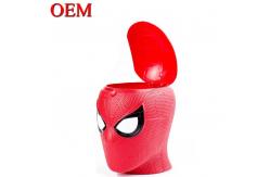 China OEM Customized 3D Cartoon Plastic Popcorn Bucket with Lid supplier
