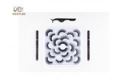 China Faux Mixed Long Wispy 10 Pair 3D Volume Mink Lashes supplier