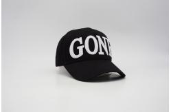 China Felt Applique Embroidery Logo Structured Baseball Cap With Adjustable Low Profile supplier