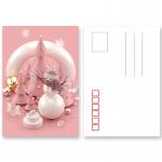 Birthday Beautiful Sights 3D Lenticular Card Color UV Offset Printing for sale