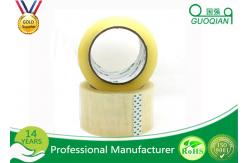 China Anti Buffer Acrylic Strong Clear Adhesive Tape , Personalized Crystal Clear Tape Water Base supplier