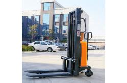 China Electric Pallet Stacker Self Loading Stacker Forklift 1.5ton 2ton supplier