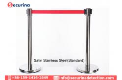 China Security Crowd Control Barrier Rope , Retractable Rope Barrier Height 900 Mm supplier