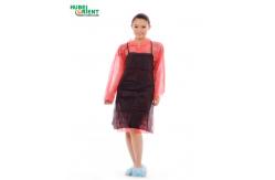 China Disposable PP aprons waterproof medical / kitchen apron PP aprons With Thin Ties supplier