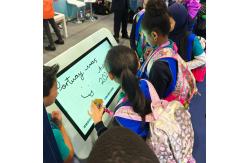 China Android 32 LCD Display 20points Touch Screen Educational Touch Table with Height Adjustable supplier