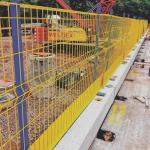 Q235 868 Double Wire Welded Fence Black Vinyl Coated Welded Wire Fencing for sale