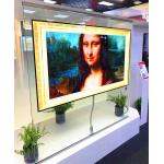 Multi Touch Transparent OLED Display Wall Mounted Simple Structures for sale