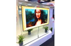 China Multi Touch Transparent OLED Display Wall Mounted Simple Structures supplier