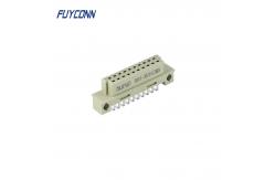 China 220S DIN41612 Connector Female 2x10P 20pin Right Angle PCB supplier