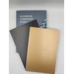Fire Rated ACP Sheets With Anodized Coating Stone Grain Texture For Column Casings for sale