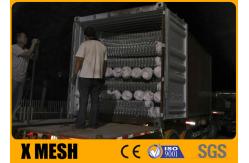 China 3000mm Height Playgrounds Odm Chain Link Mesh Fencing Plastic Coated supplier