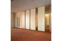 China Modular Hanging Folding Room Partition Walls MDF + Aluminum Material Sound Insulation supplier