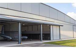 China Large Span Steel Structure Aircraft Hangar Construction Fast Install supplier
