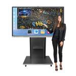 Digital IR Touch 55 Inch Smart Board Frosted Glass Material For Teaching for sale