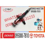 Common Rail Injector Assembly 23670-30290  095000-7810 For Toyota for sale