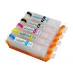 100ml / Piece Plastic Compatible Printer Ink Cartridges Refillded Canon for sale