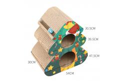 China Odm Christmas Tree Cat Scratch Board Pet Chew Toys supplier