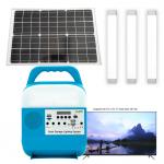 Portable Rural Solar Lighting System Kit Small Panel Energy Storage Power for sale