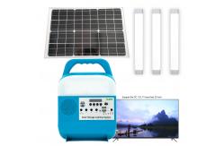 China Portable Rural Solar Lighting System Kit Small Panel Energy Storage Power supplier