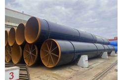 China 3LPE Seamless Coated Steel Pipes 3 Layers Polyethylene Coating Pipeline supplier