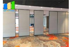 China White Color MDF Laminate Operable Movable Partition Walls supplier
