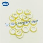 Tsudakoma Rifa Textile Machinery Parts Polyester Ammonia Ring Thorn Shaft Rubber Ring OD 25.8 ID14.3 for sale