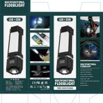 Folding Hanging Outdoor Camping Flashlights Multi Functional High Bright USB Emergency Charging