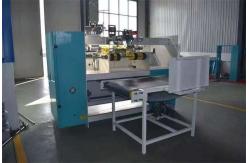 China Semi Auto Corrugated Box Stitching Machine Hand Fold Feeding Stapling supplier