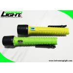 IP68 Explosion Proof Flashlight CREE 5W 6.4Ah Rechargeable Torch Light for sale