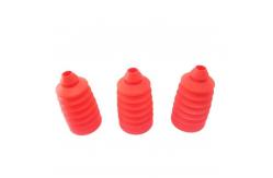 China Rubber Corrugated Pipe Jacket Dustproof Durable Custom Silicone Rubber Sleeve supplier