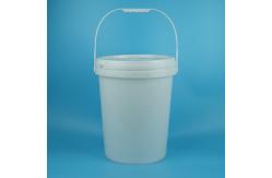 China 16kg Plastic Lubricant Bucket With Waterproof Paint supplier