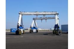 China Asymmetric Design Mobile Bridge Crane Extra Wide 80t supplier