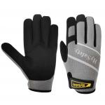 Custom Size 7-Size 12 Mechanics Wear Gloves Synthetic Leather Palm for sale