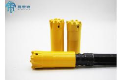 China 43-127mm Diameter H Thread Rock Drill Bits Long Lasting Quarrying Solution supplier