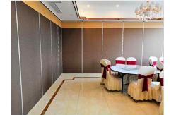 China Sound Insulation Movable Track Folding Sliding Partition Wall Easy Operated supplier