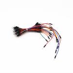 Diameter 0.6mm Pin Male To Male Breadboard Jumper Wires ROHS Certificated for sale