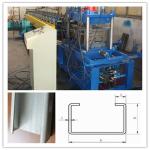 High Speed 0 - 15m/min Light Metal Channel C U Stud And Track Roll Forming Machine For Making Steel Structure Truss for sale