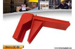 China 86g Adjustable Valve Lock Out With Padlocks Tough Durable Plastic supplier