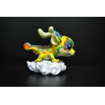 Lucky Symbol Chinese Dragon Toy Figures Eco - Friendly Material 9.5*8*5cm for sale
