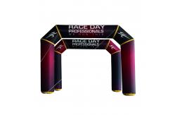 China Outdoor Custom Full Printing Start Finish Line Inflatable Arch for Advertising supplier
